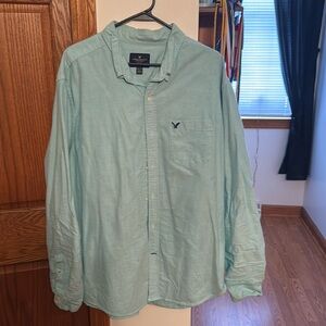 American Eagle Long Sleeve Button Down